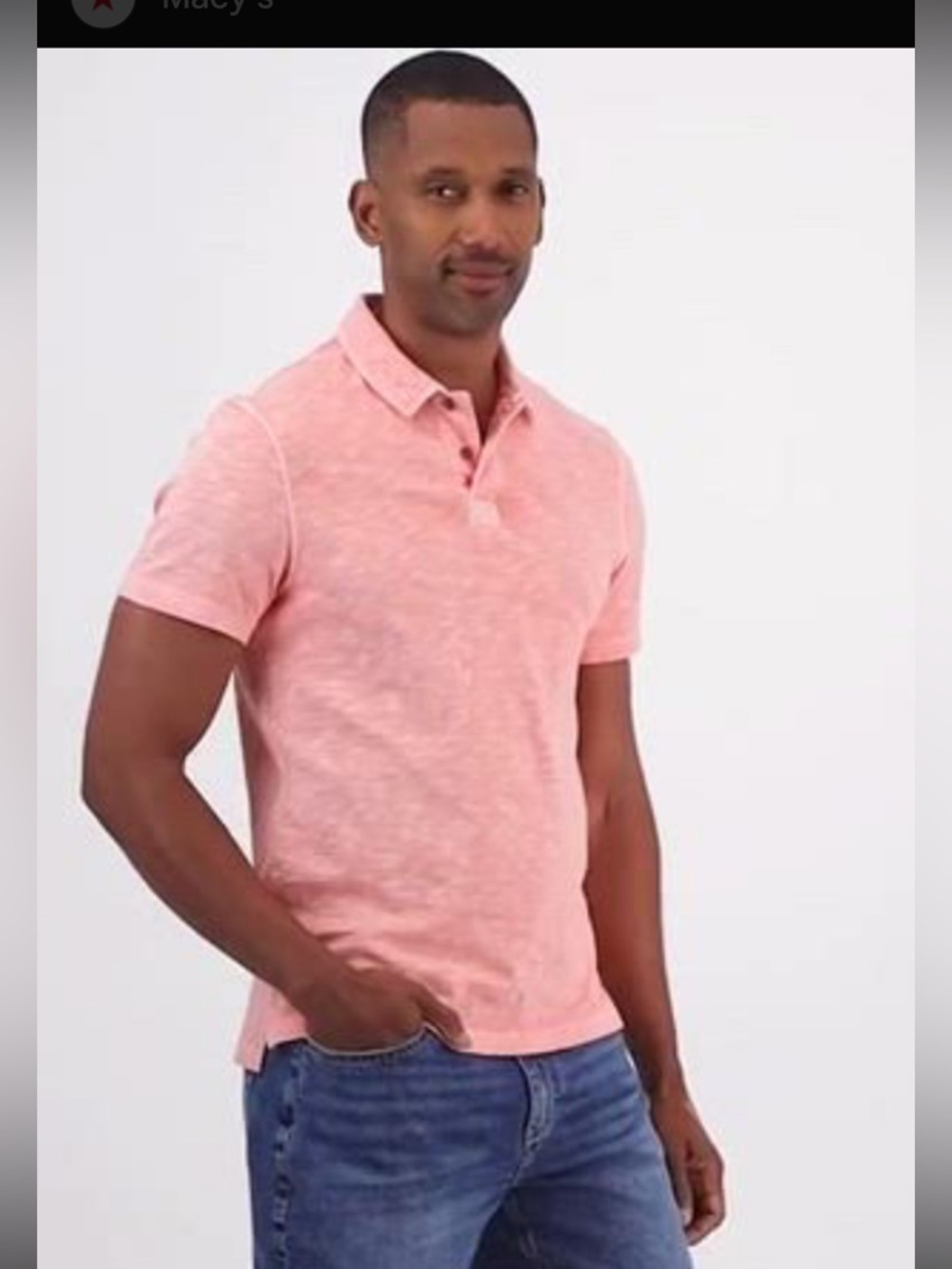 Sun + Stone Men's 100% Cotton  Polo,Shirt